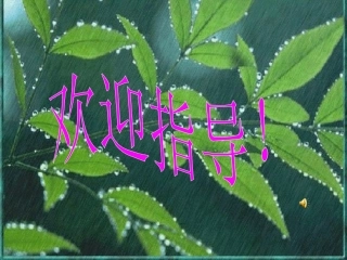 课件：春夜喜雨(杜甫)