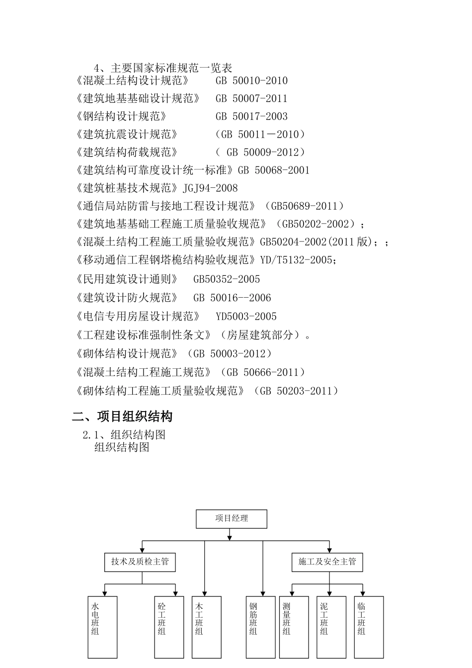 中国铁塔股份公司施工组织设计-1Microsoft-Word-文档_第3页