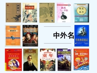 中考语文 实用名著复习课件