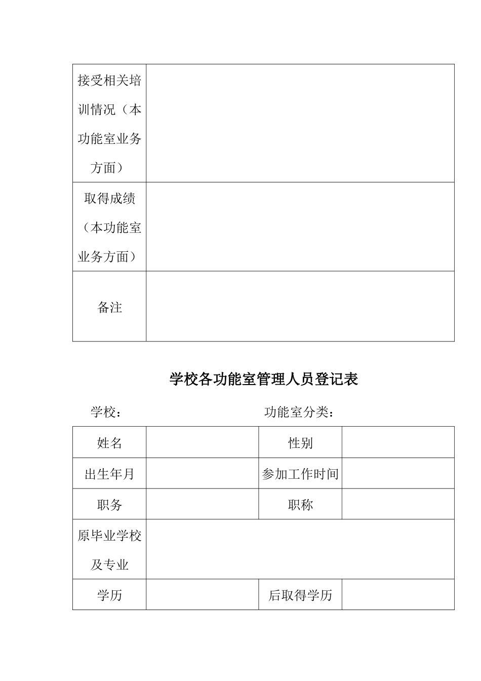 学校各功能室管理人员登记表_第3页