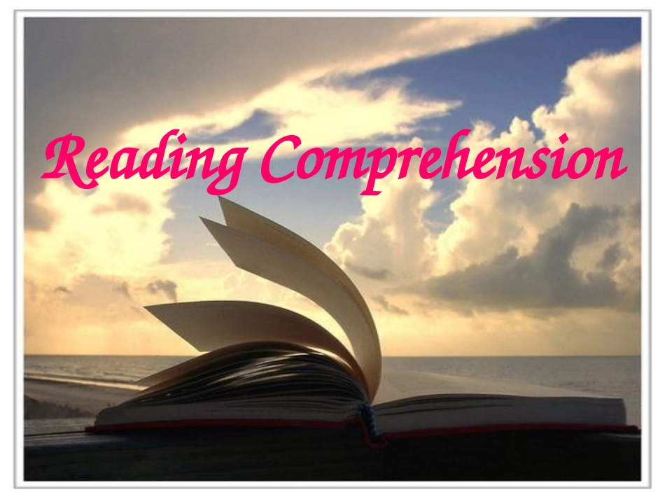 阅读理解课件_第1页