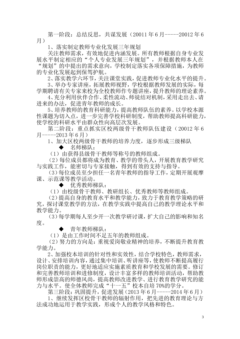 学校教师发展三年规划_第3页