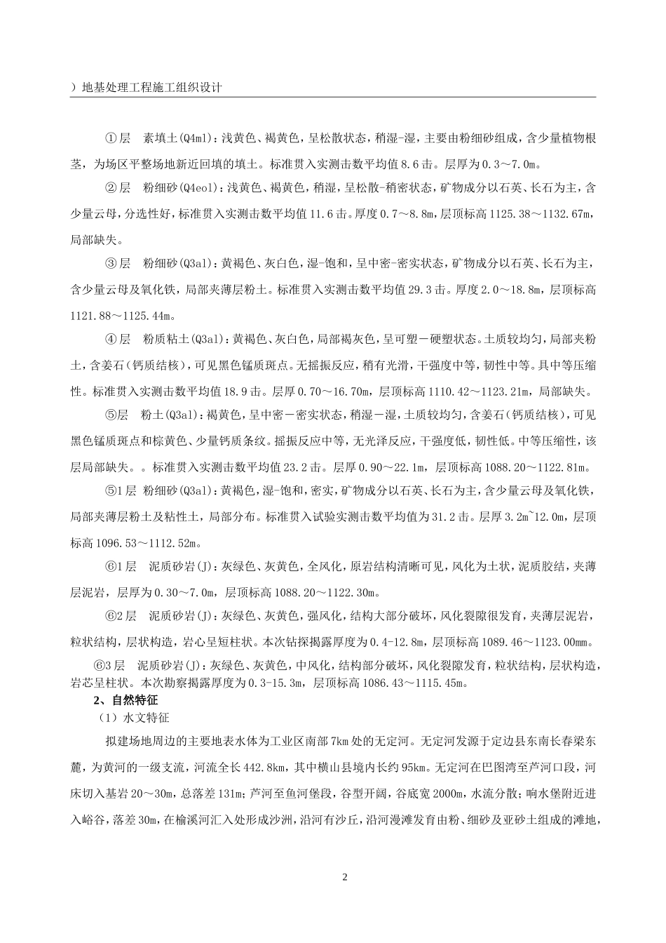 振冲砂桩施工组织设计(方案)_第3页