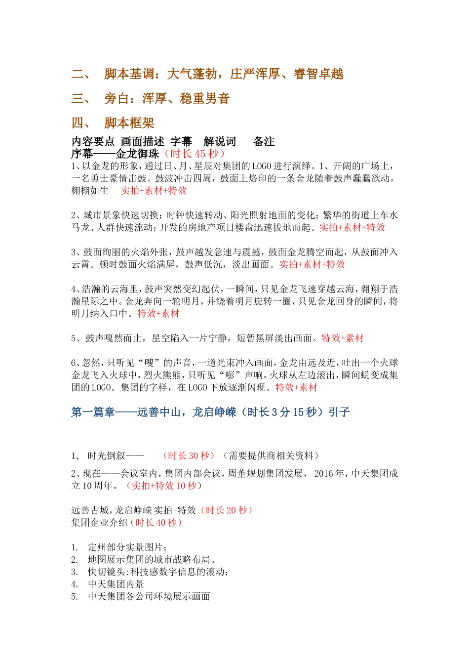 中天集团企业形象宣传片脚本文案_第2页