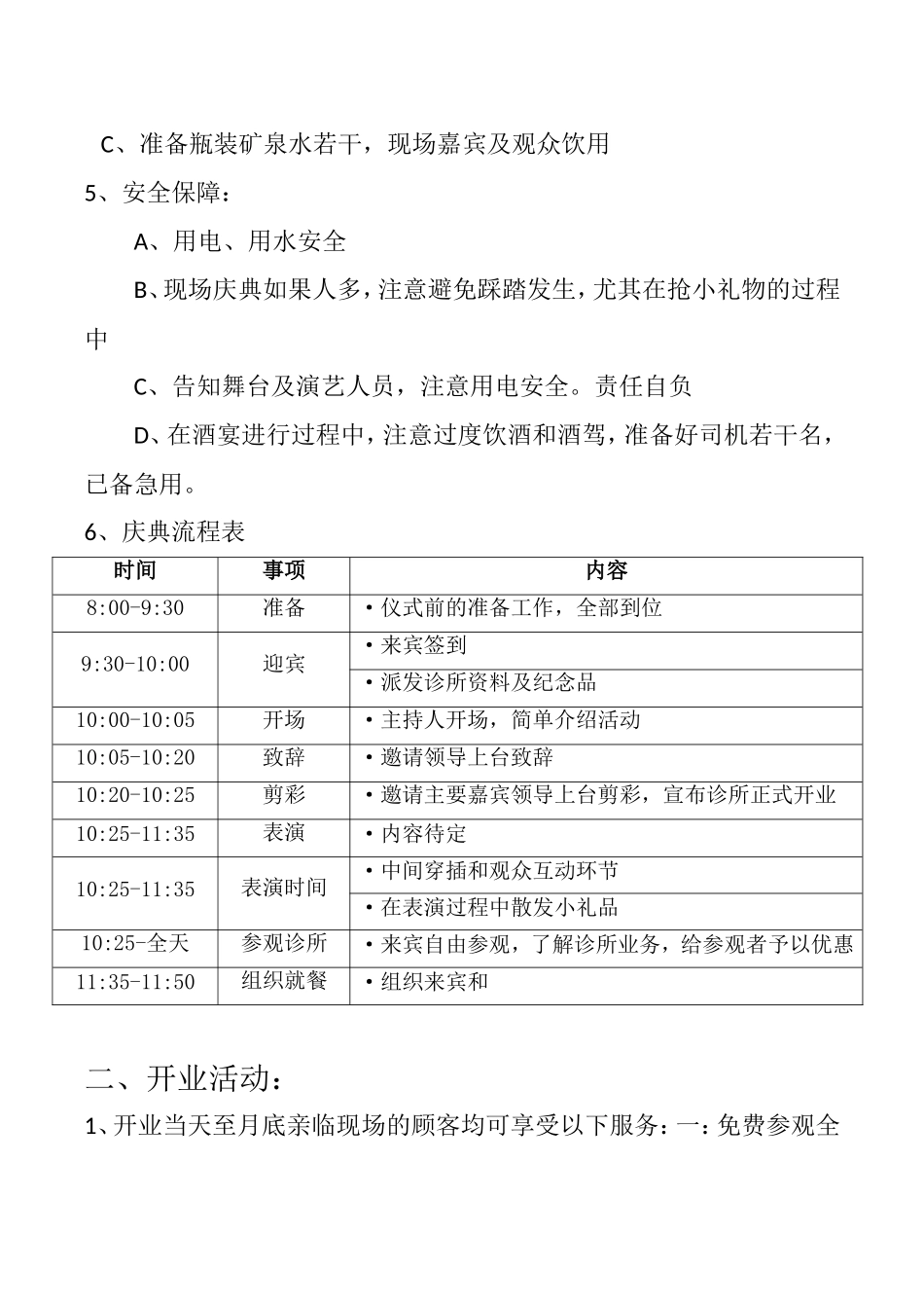 真美口腔开业活动策划_第2页