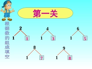 一年级上册9加几公开课课件