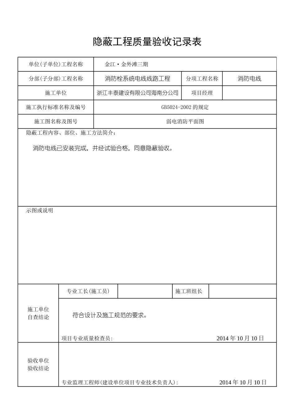 消防隐蔽工程验收记录表_第3页