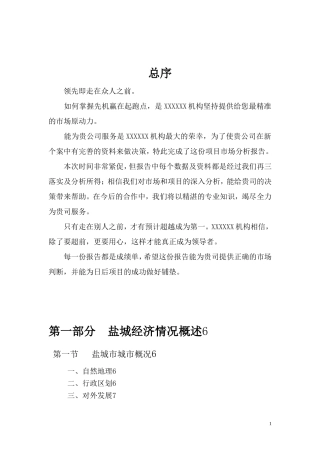 盐城市商业市场分析