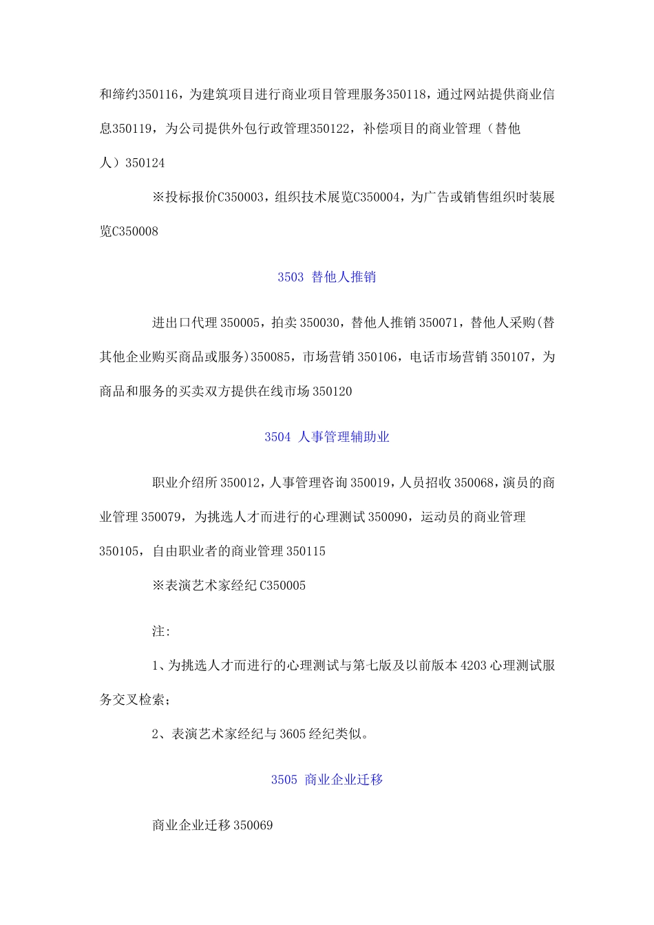 注册第35类商标适用范围_第3页
