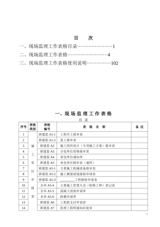 浙建监全套表格