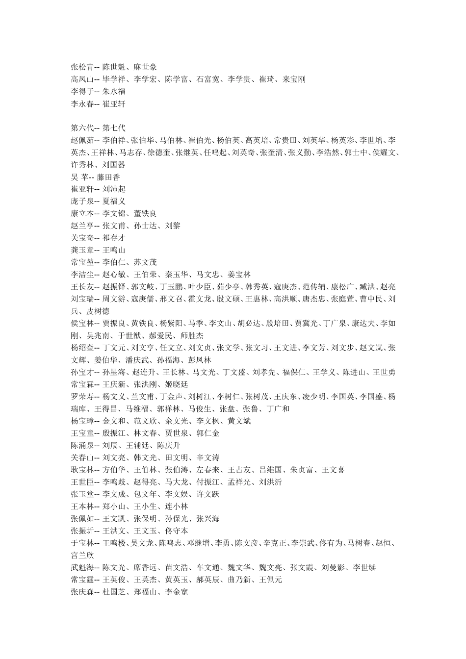 最全相声辈分列表_第3页