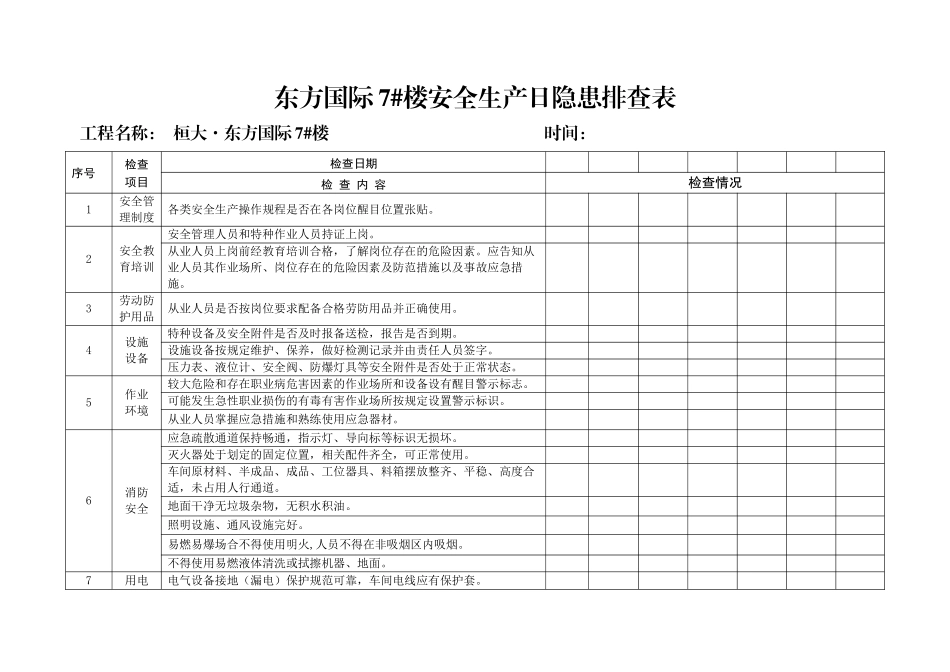 日周月排查表_第1页