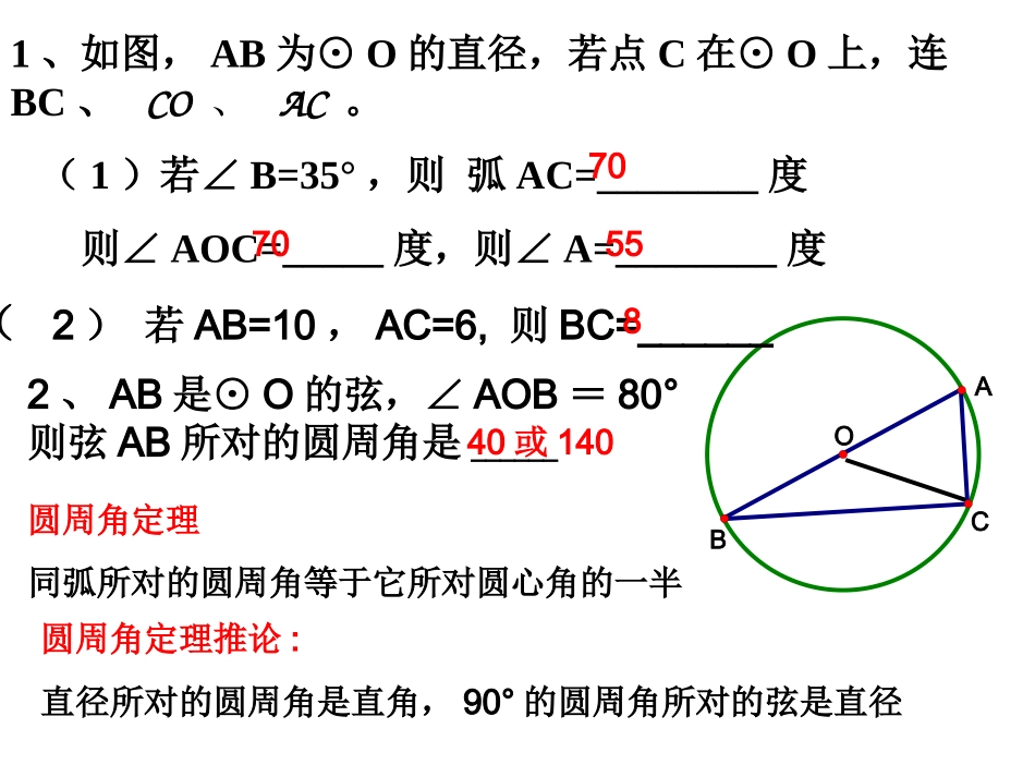 中考复习圆的基本性质_第2页