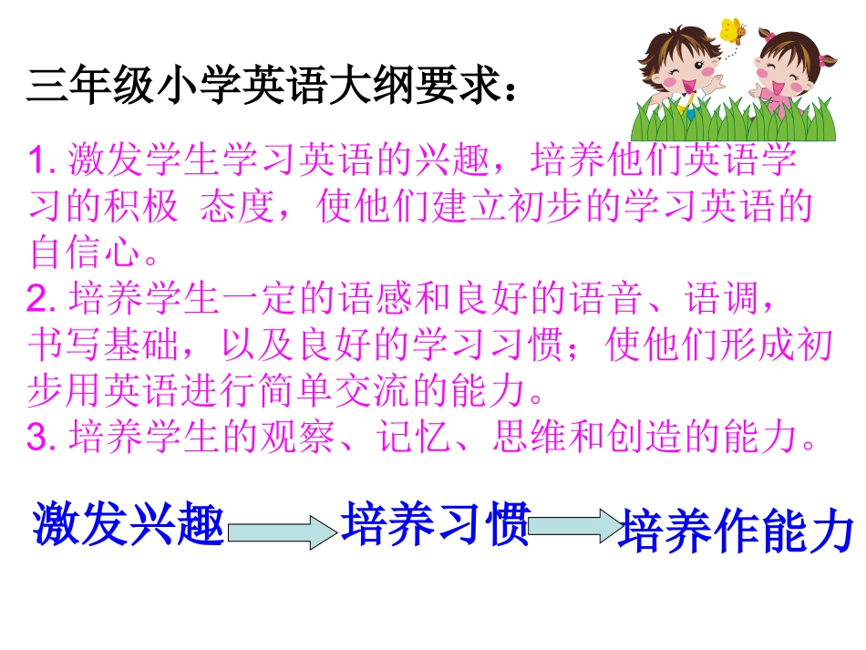 三年级英语教材解读_第2页