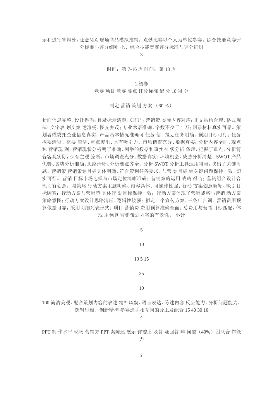 商场促销策划实训计划_第2页