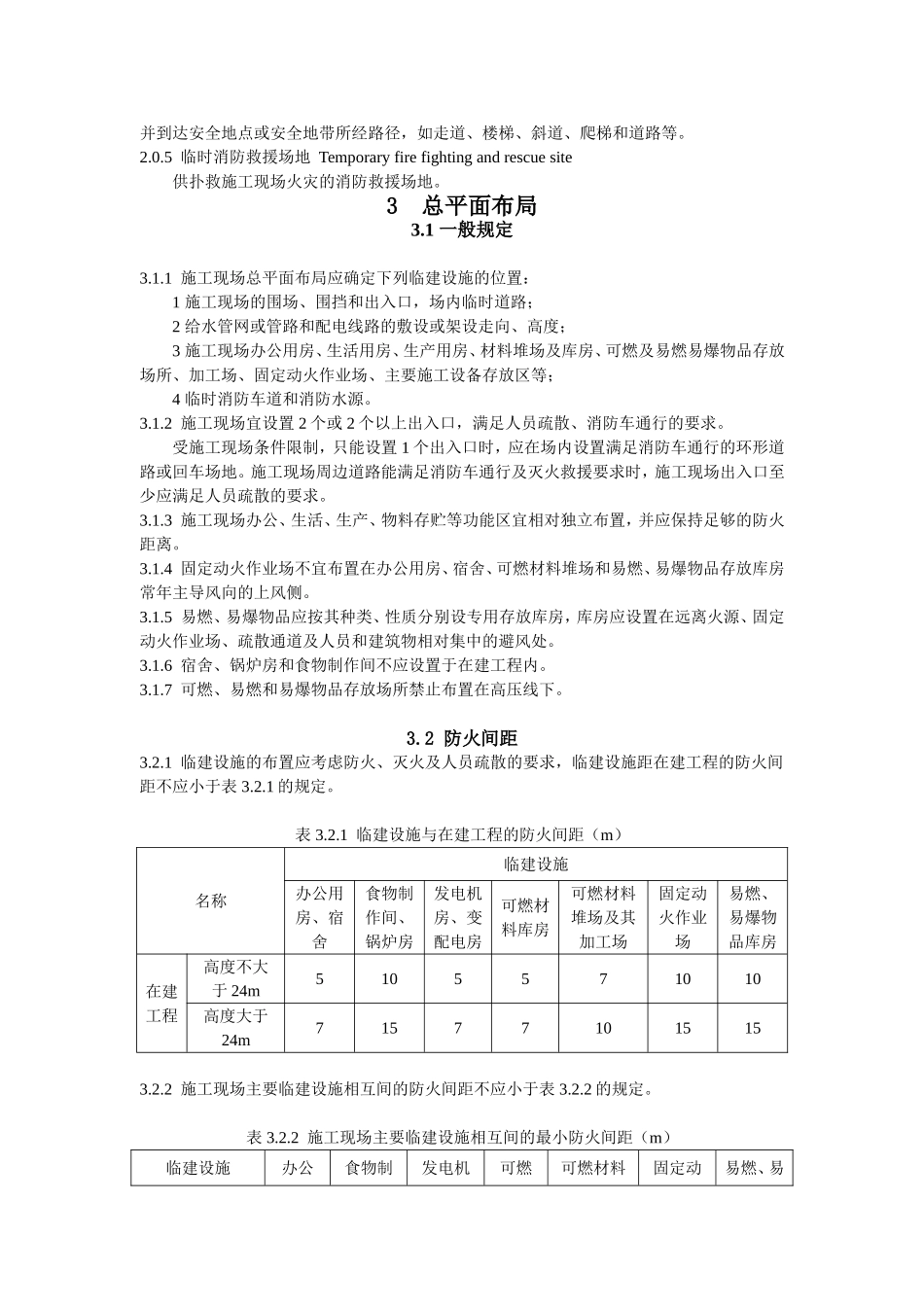 《建设工程施工现场消防安全技术规范》_第3页