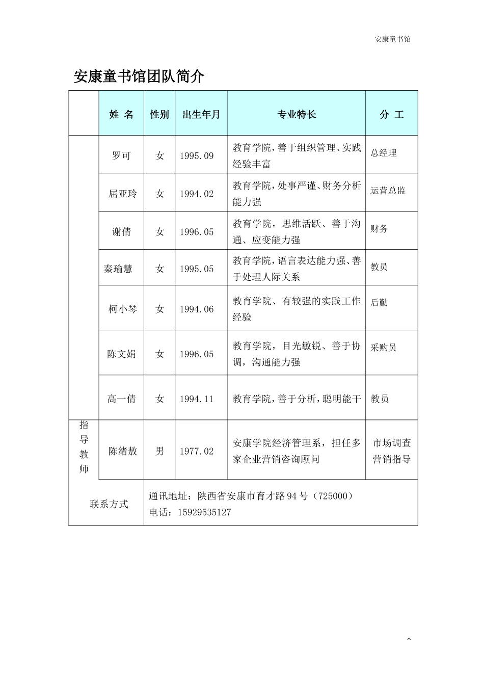 童书馆创业计划书_第2页