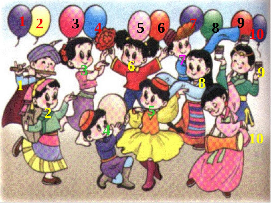 人教版一年级上册数学第六单元10的认识_第3页