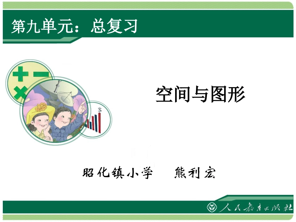 总复习---空间与图形（四上）_第1页