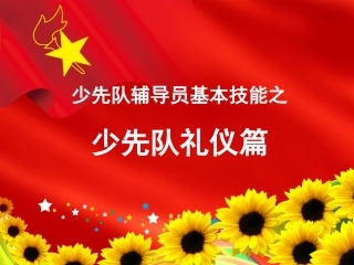 少先队礼仪篇