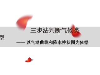判读气候类型