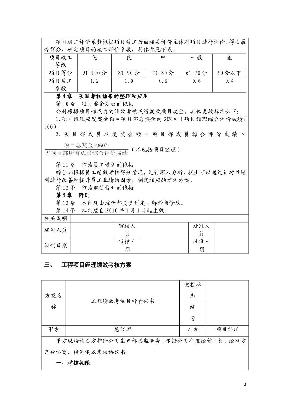 万科绩效考核体系160257209_第3页