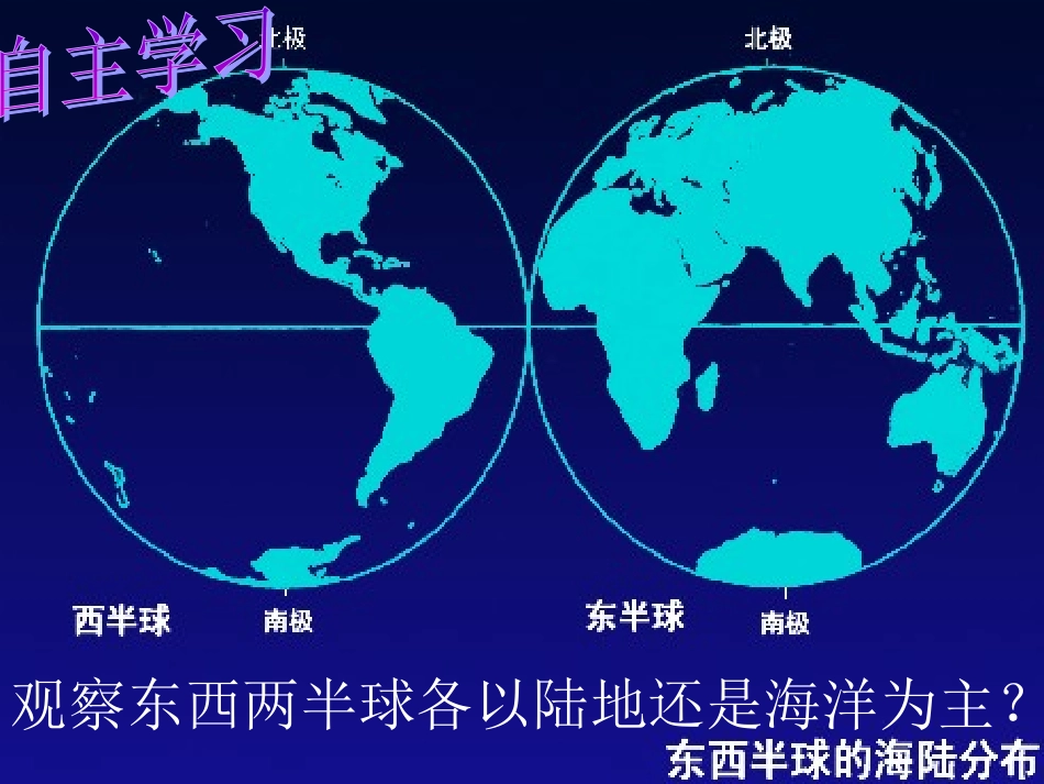 世界的海陆分布课件_第3页