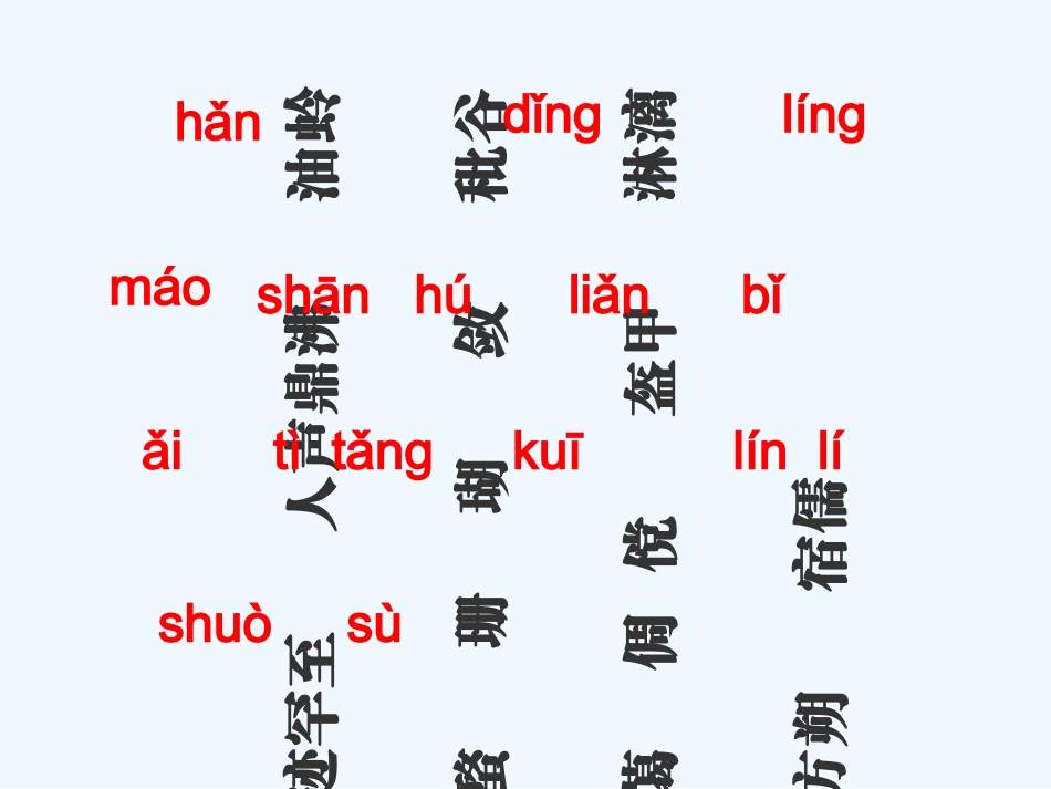 中考语文课内知识总复习 七年级下册优秀课件（147页）人教新课标版_第3页