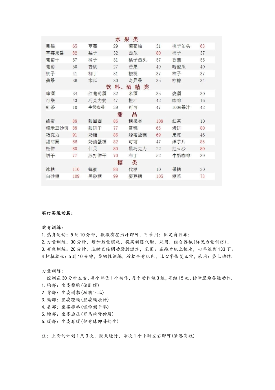 食物GI值表_第3页