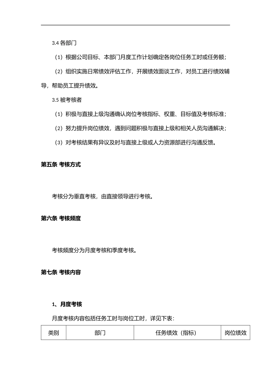 软件公司绩效考核方案_第3页