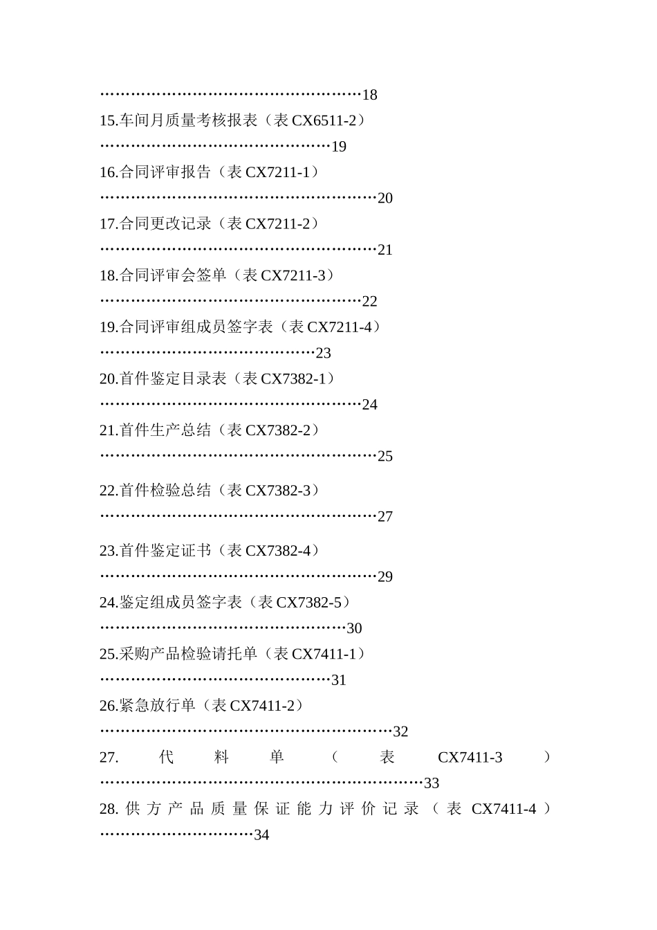 生产管理记录表格大全_第3页