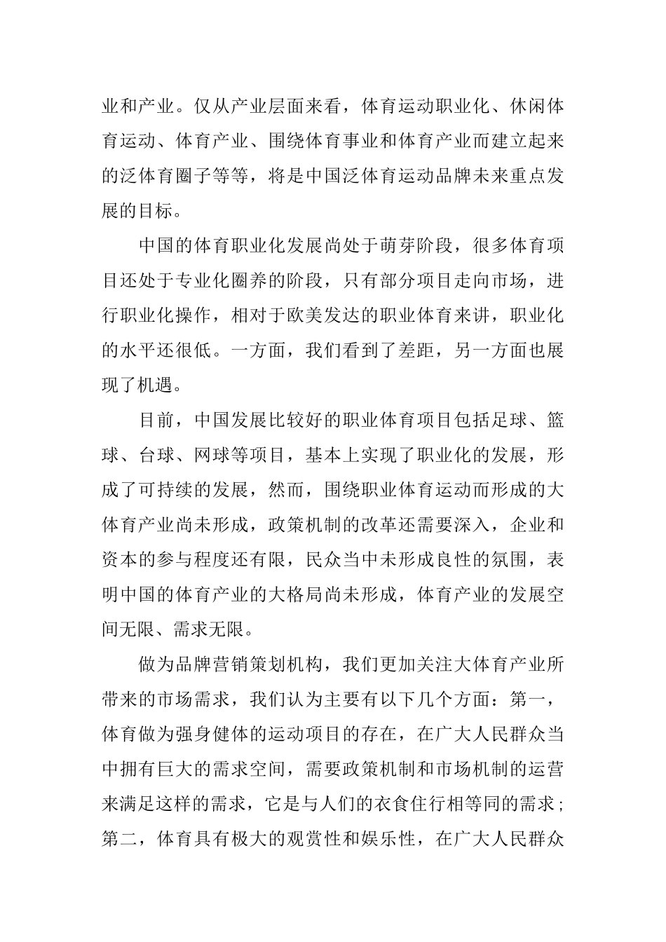 体育品牌宣传方案设计_第2页