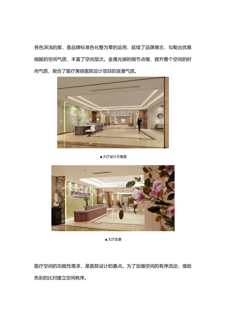 厦门美莱医疗美容医院设计方案说明_第2页