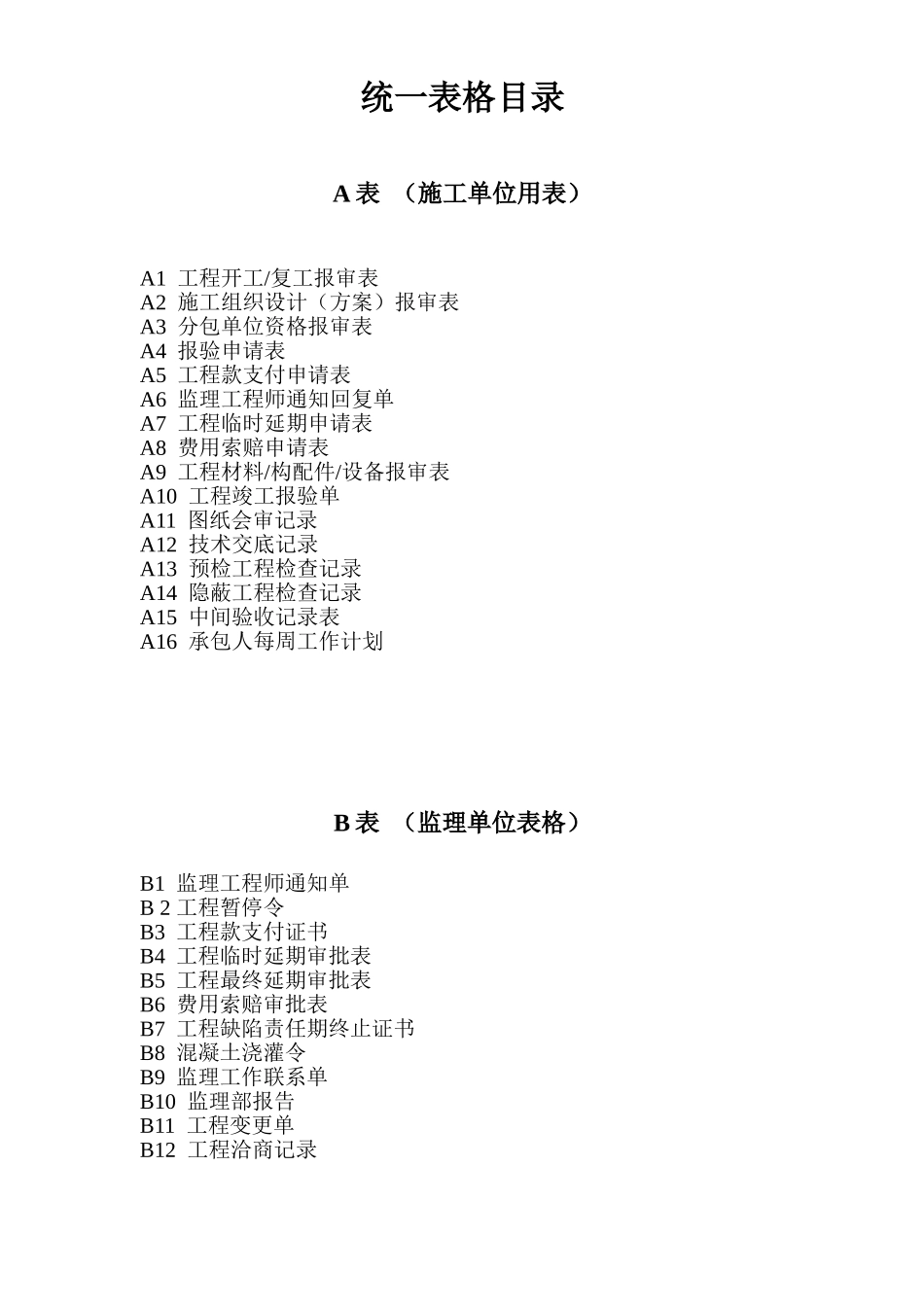 [湖南]市政工程资料统一用表及填写范例174页_第2页