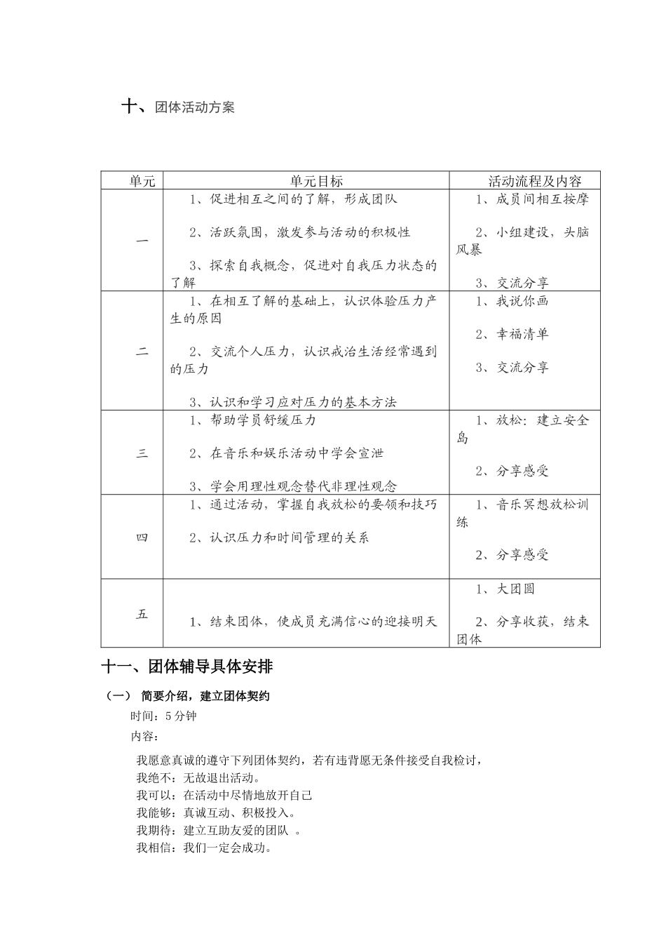 “压力应对”团体心理辅导策划方案_第2页