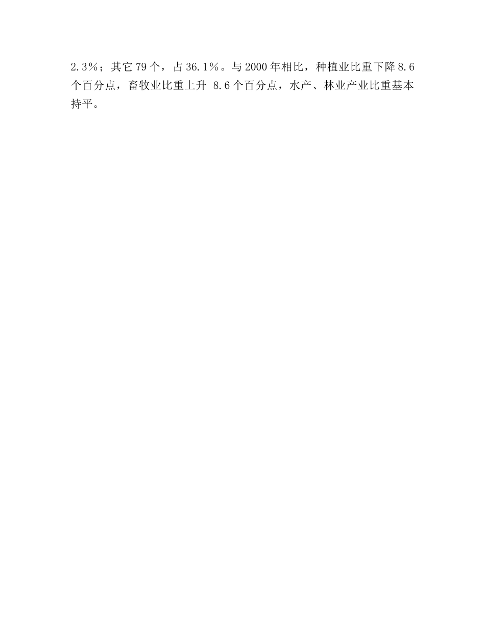 十五期间我市农业产业化发展回顾与分析 _第3页