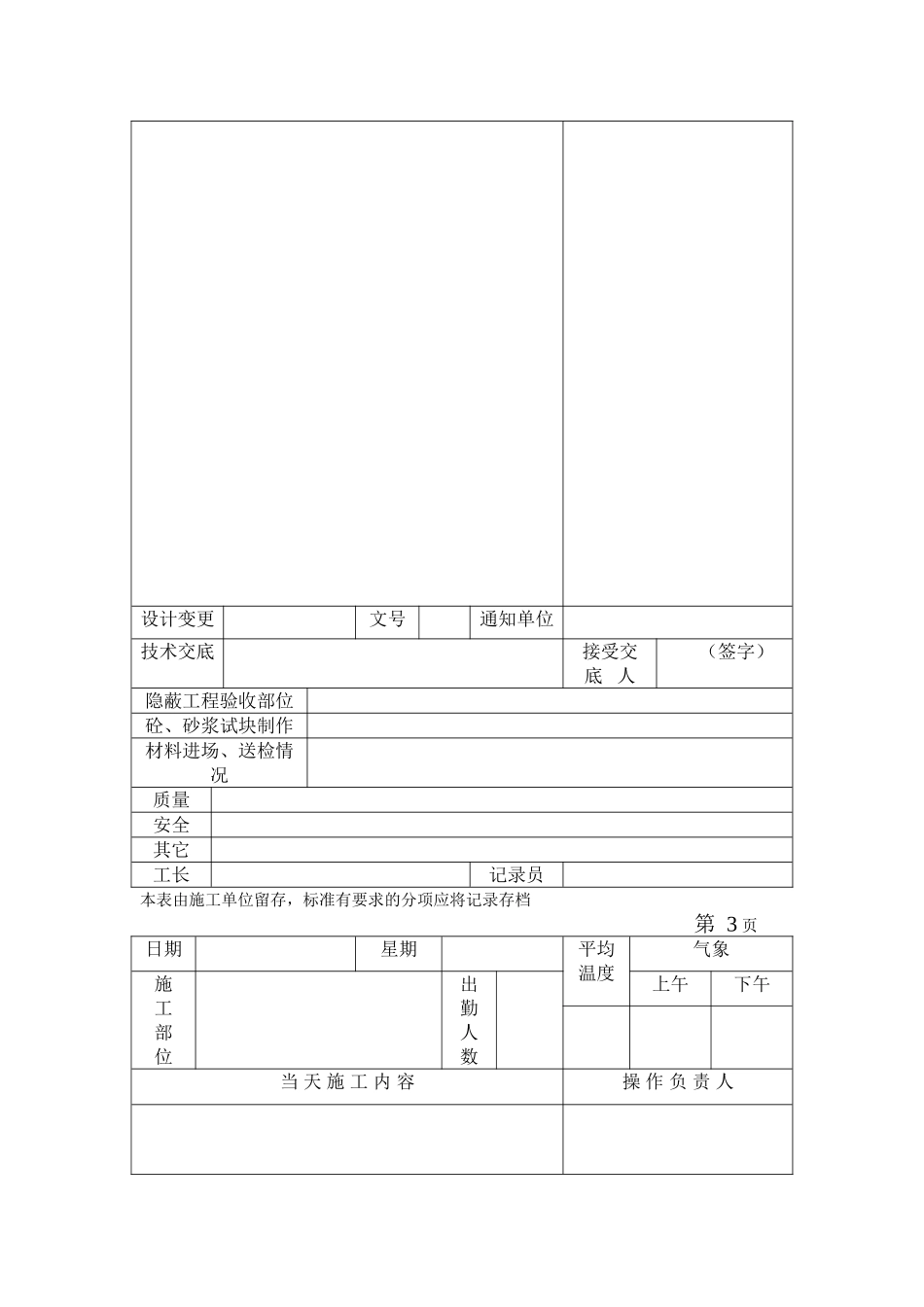 施工日志表格版_第3页