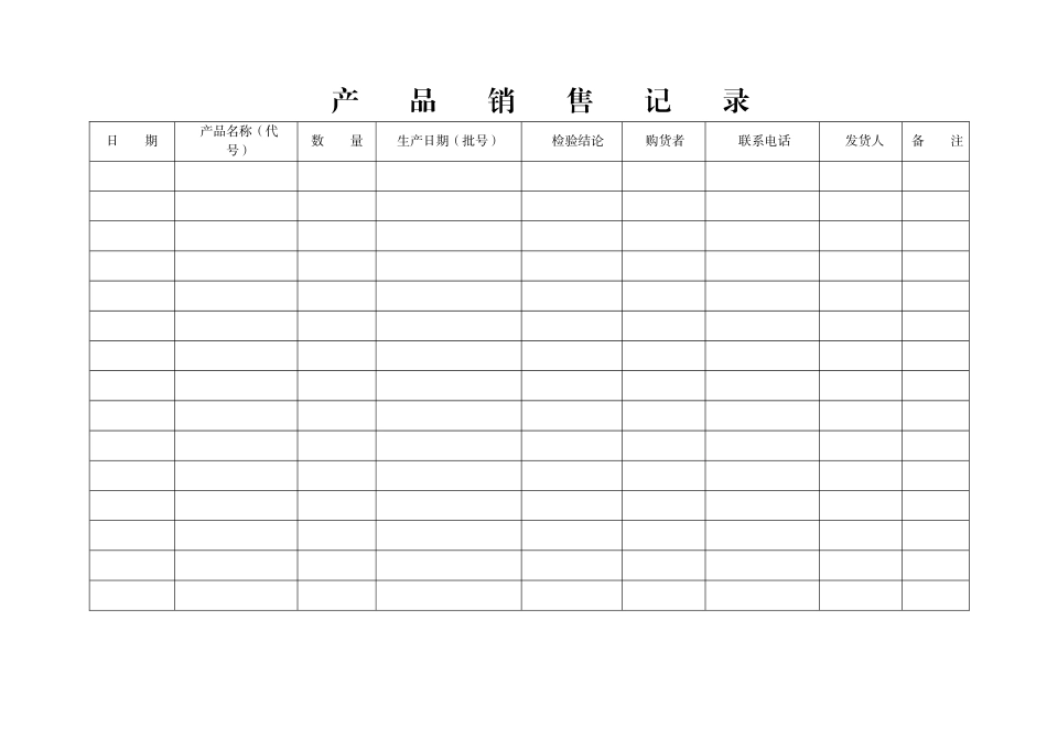 饲料厂各种表格_第2页