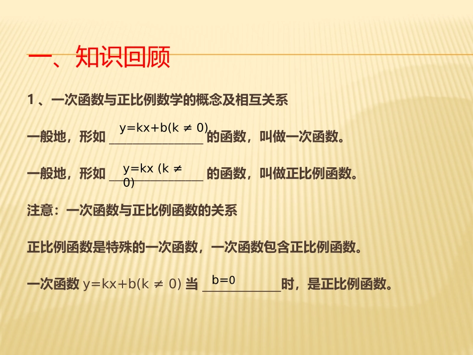 一次函数复习课_第2页