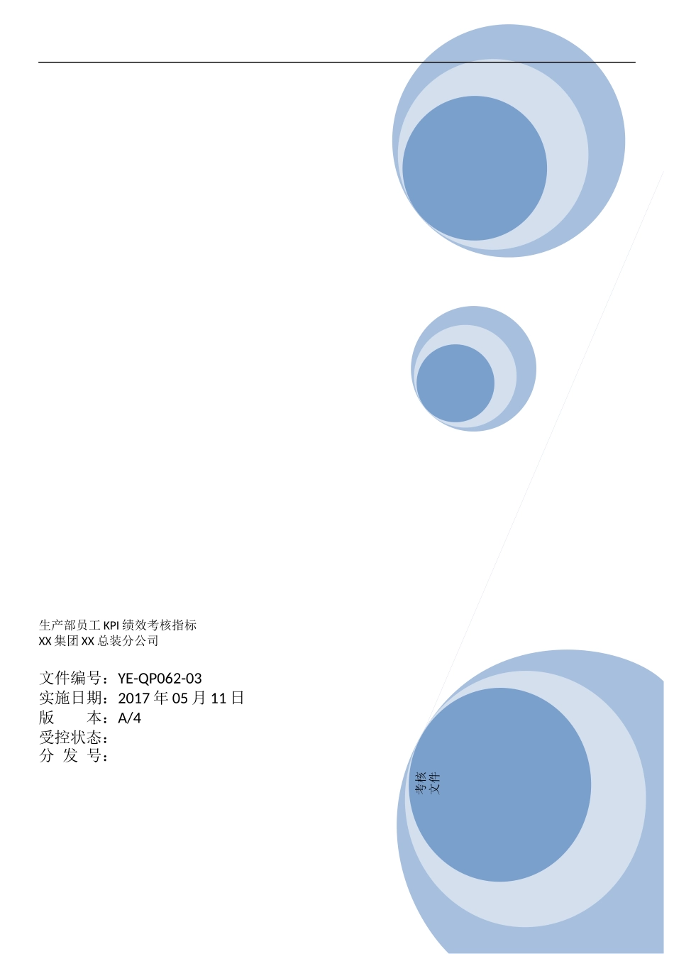 生产部员工KPI绩效考核指标(精)_第1页