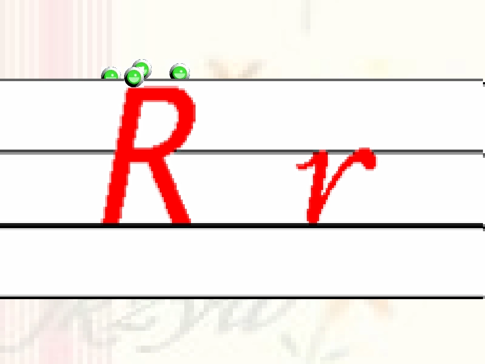 七年级英语26个英语字母笔顺写法()_第2页
