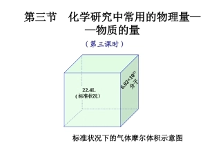 气体摩尔体积1