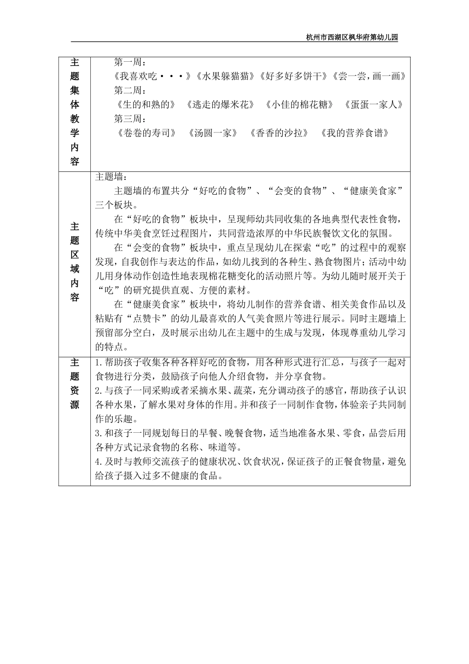 《吃得香-长得棒》主题计划表_第3页
