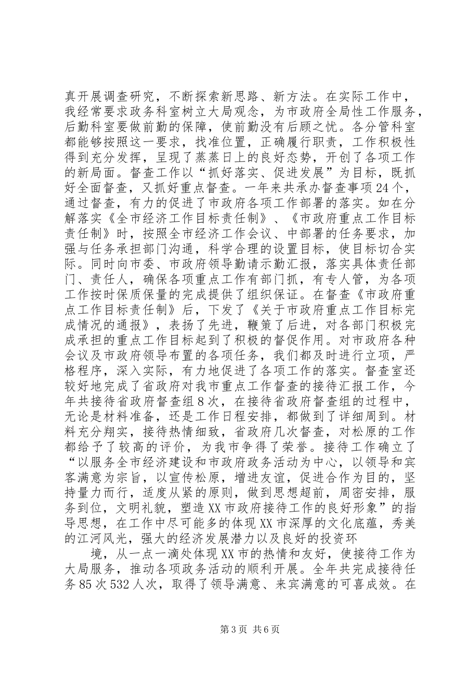 XX年度办公室副主任个人总结个人工作总结_第3页