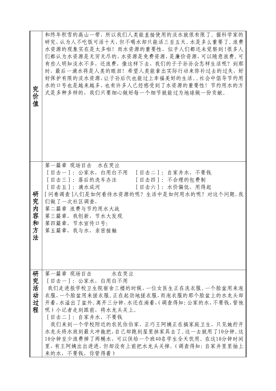 王晓丽研究性学习成果申报表_第3页