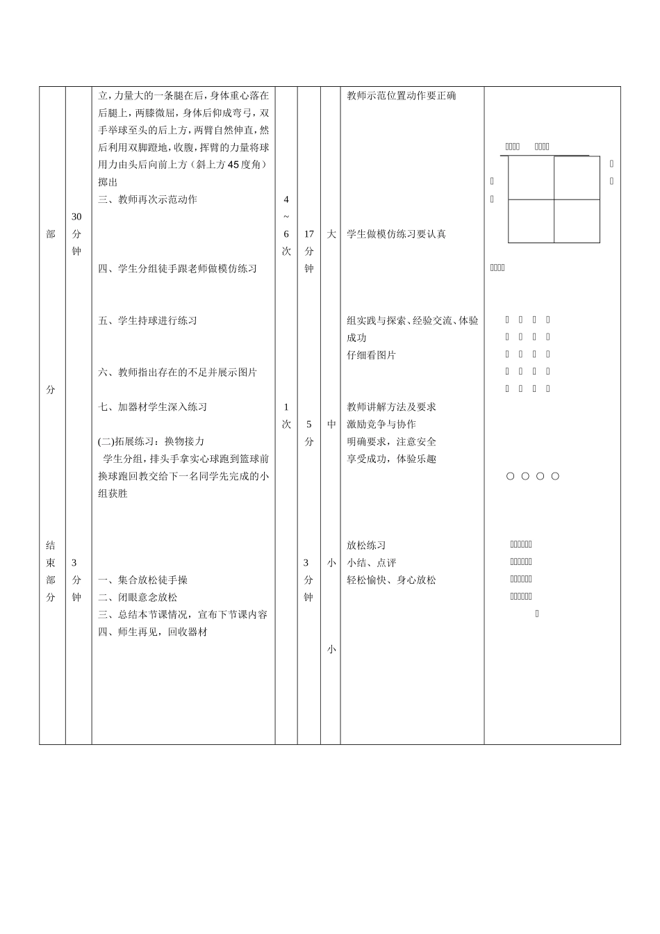 双手头上掷实心球教案设计_第3页