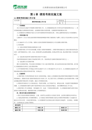 (董事会、高管)菜东家绩效考核方案(细则)
