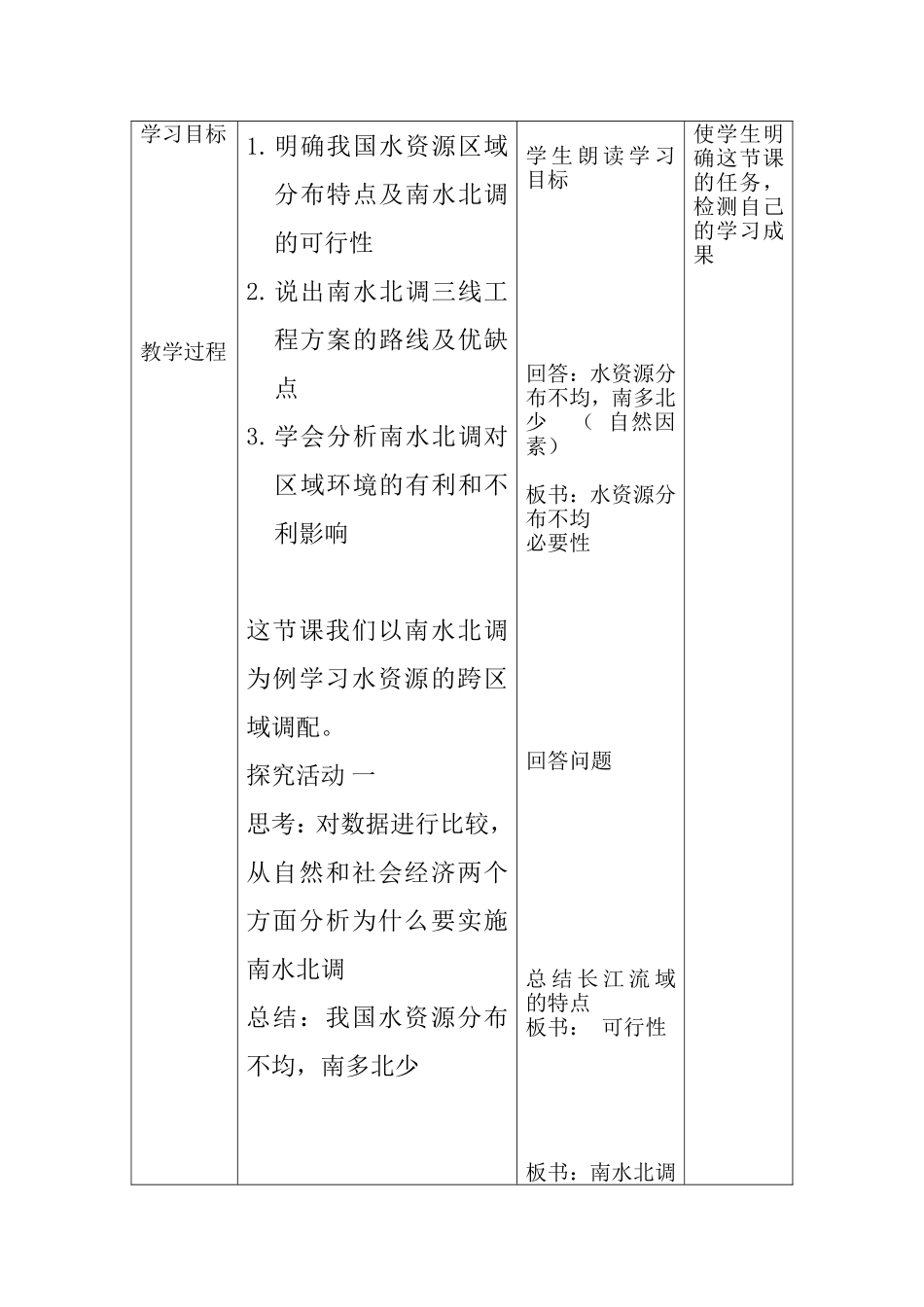 《南水北调怎么调》教学设计_第2页