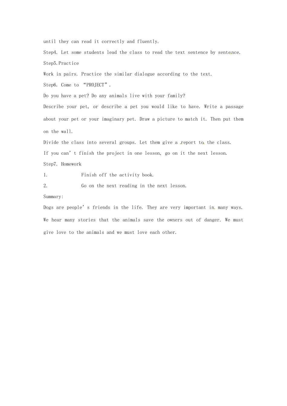 河北省工程大学附属中学八年级英语下册《lesson17》教案 冀教版_第2页