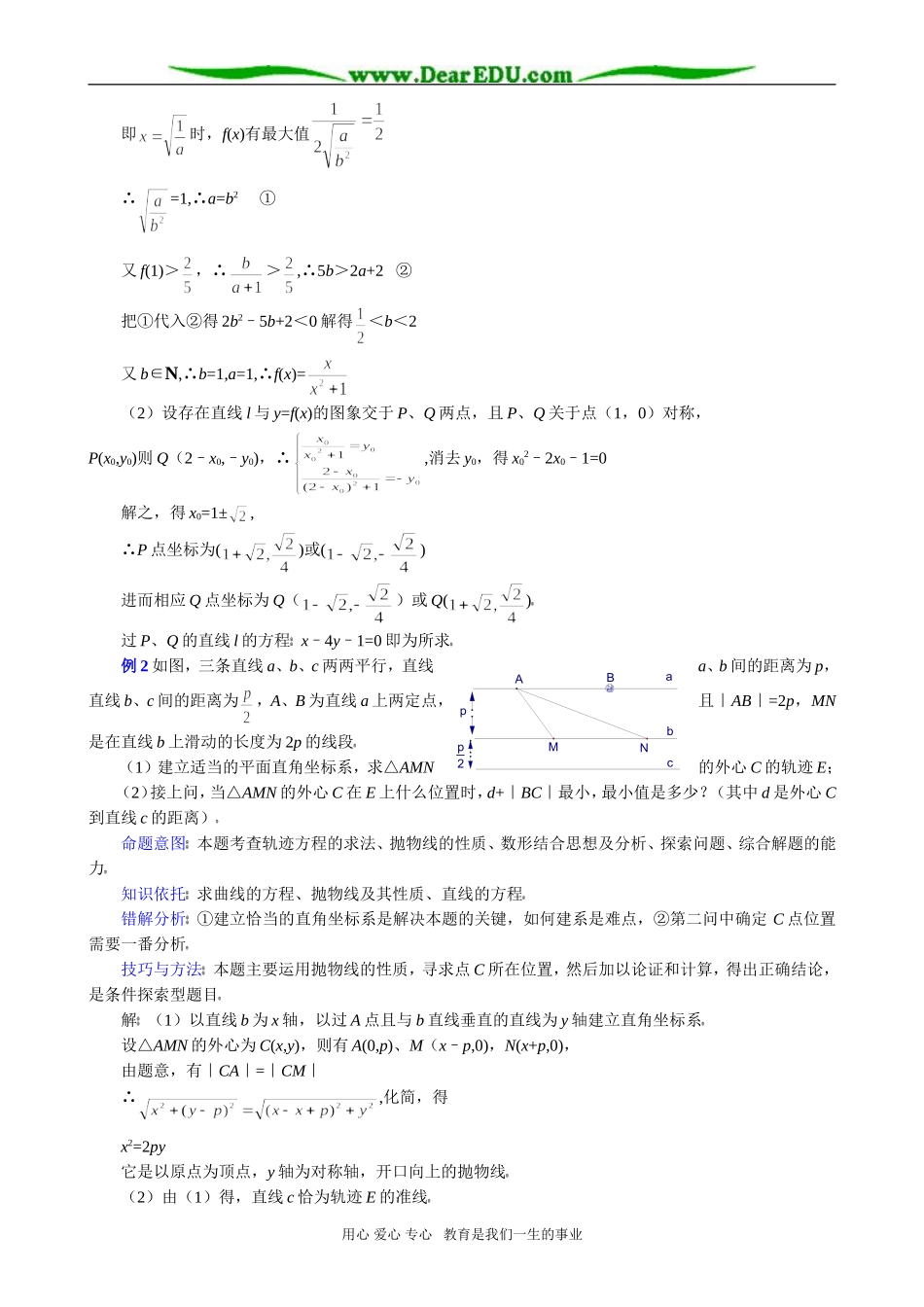 高考数学复习专题讲座 探索性问题_第2页